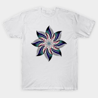 Growth Floral Design T-Shirt